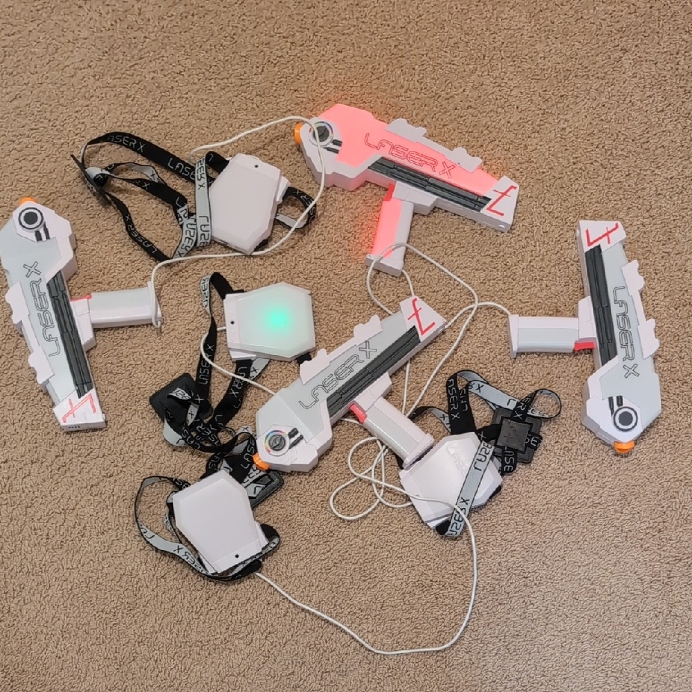 Interactive Gaming Set - White and Orange